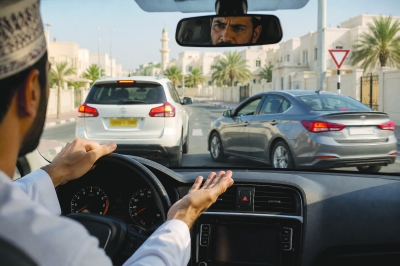 سلطنة عُمان – The Traffic Department intensifies its patrols to control wrong behavior and calls on drivers to adhere to “traffic discipline.” سلطنة عُمان – The Traffic Department intensifies its patrols to control wrong behavior and calls on drivers to adhere to “traffic discipline.”