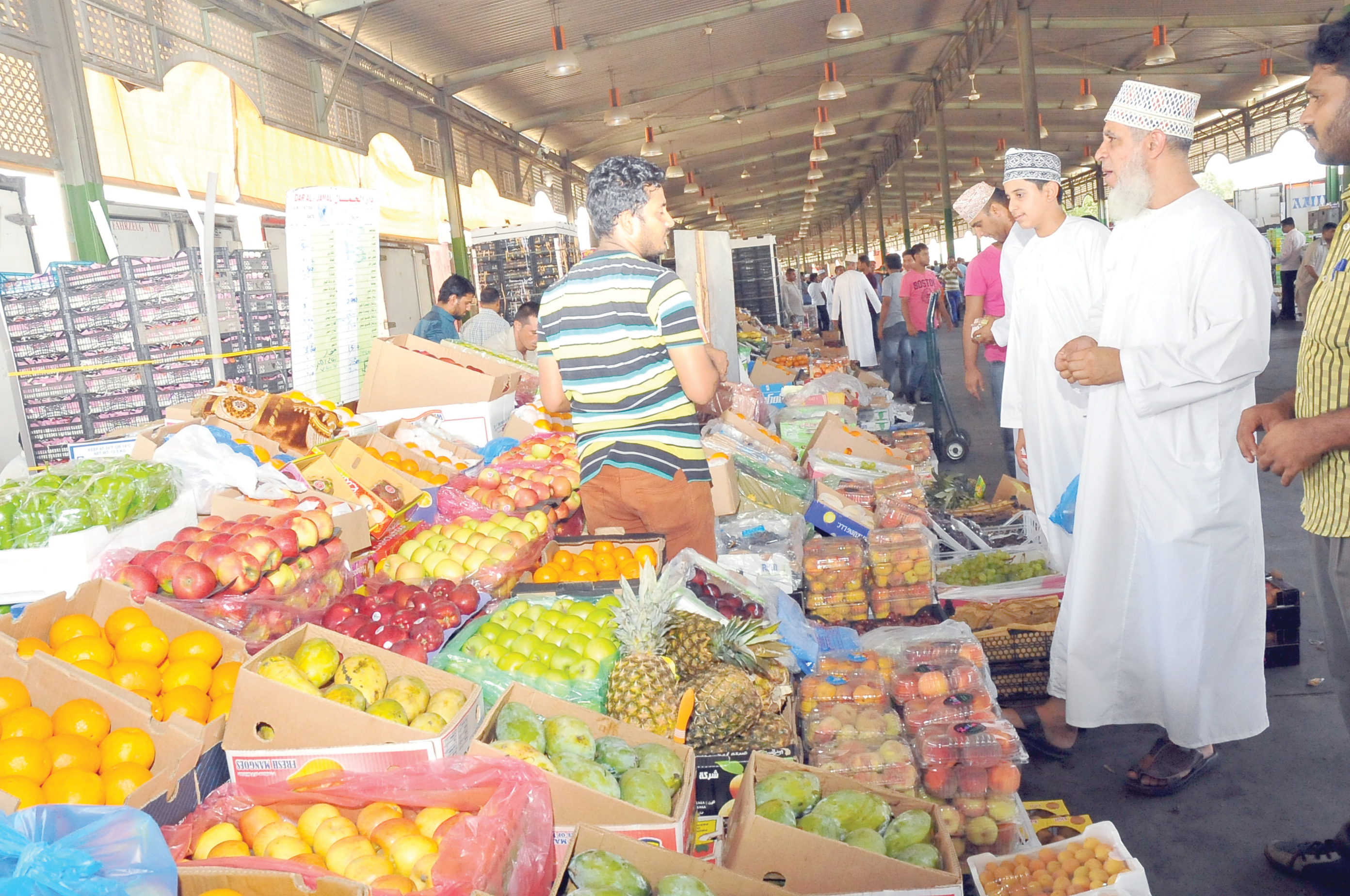 جانب من المعروض