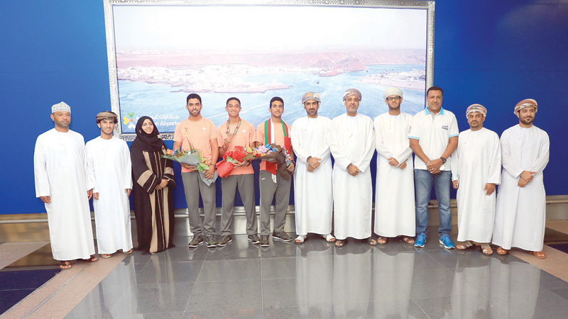 استقبال حافل للمنتخب المدرسي المتوج ببرونزية 200 متر عدو ببطولة ...