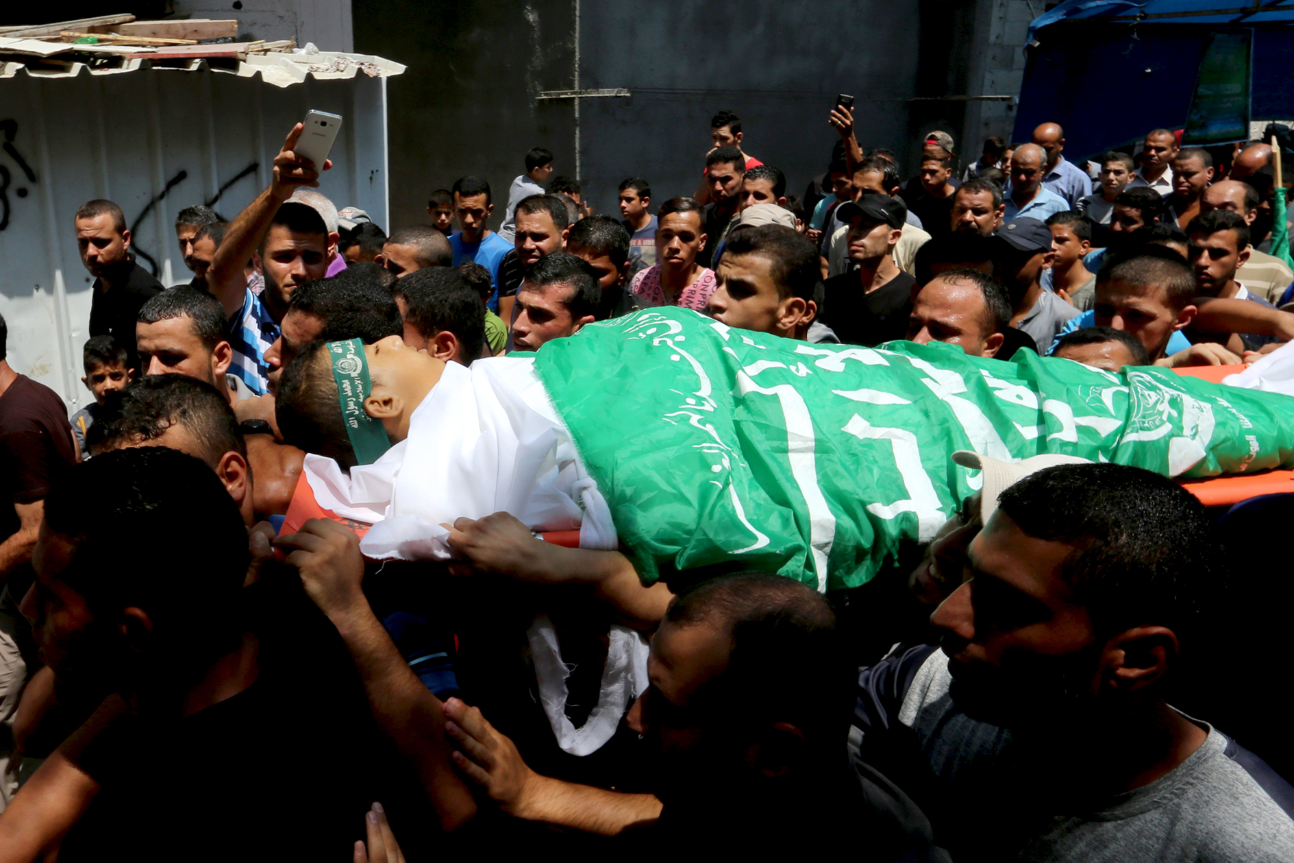 PALESTINIAN-ISRAEL-GAZA-CONFLICT-FUNERAL