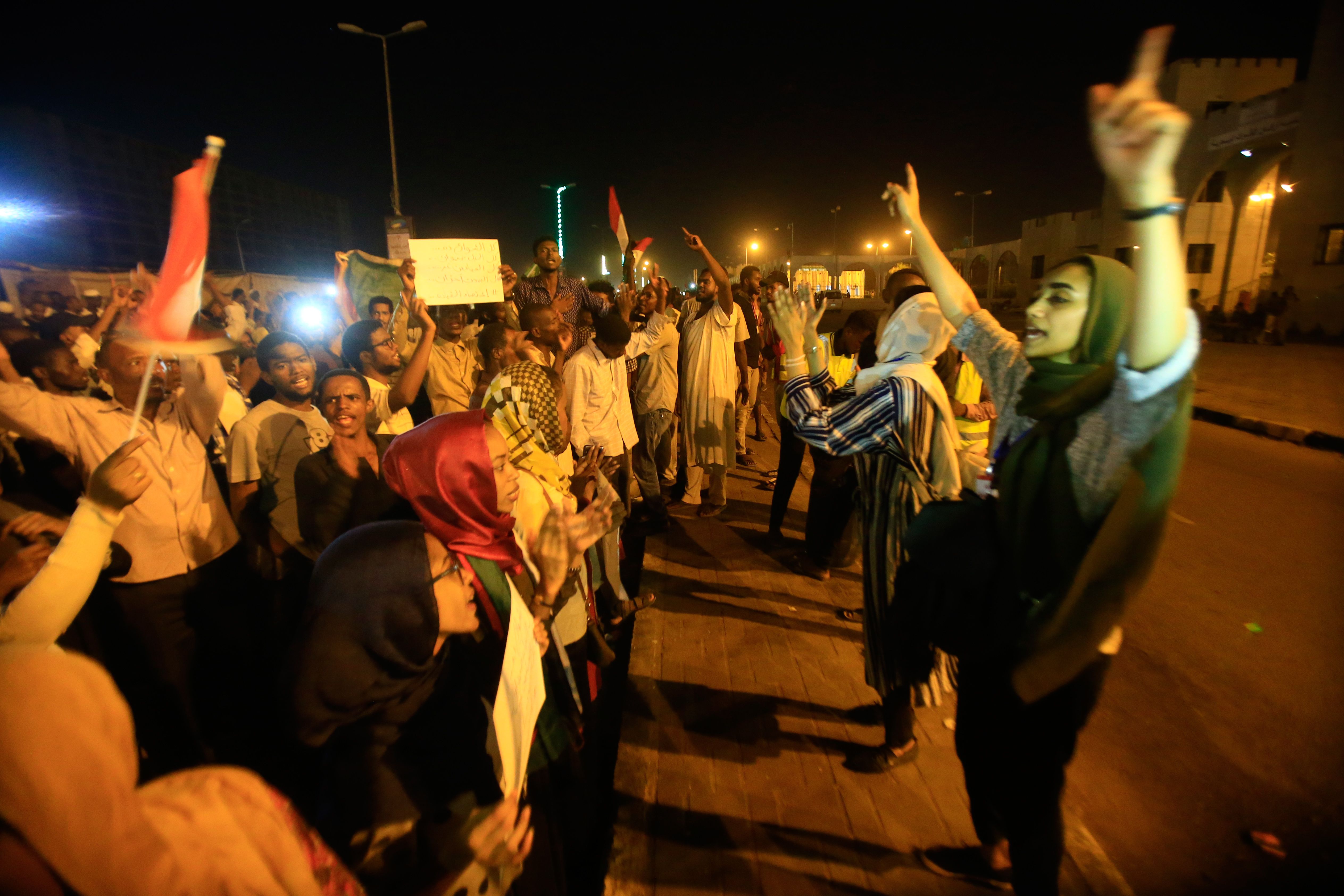 SUDAN-UNREST-DEMONSTRATION