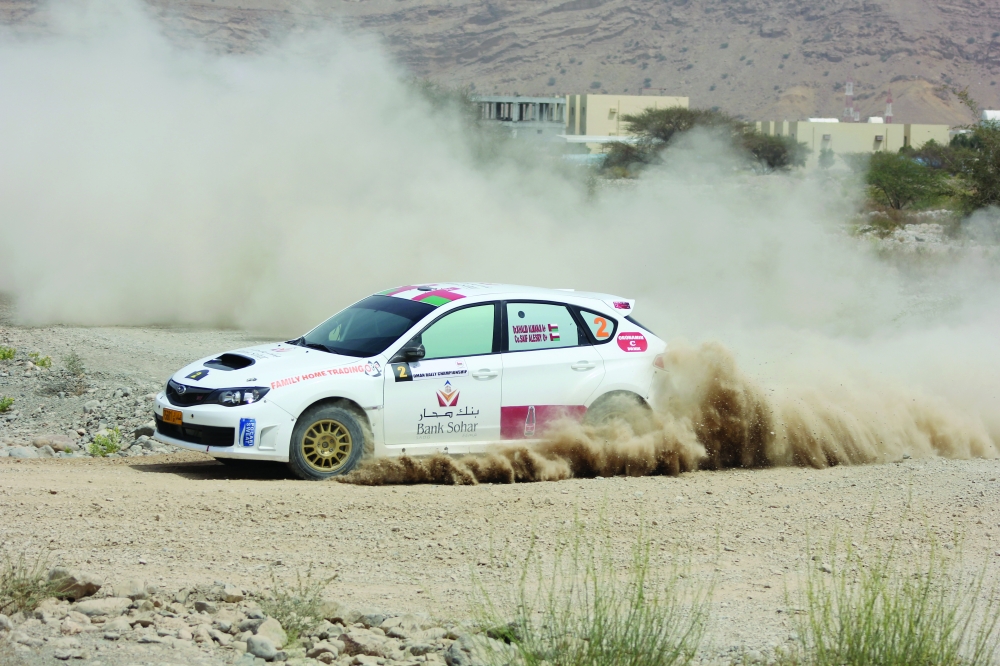 خالد المنجي في الرالي الماضي