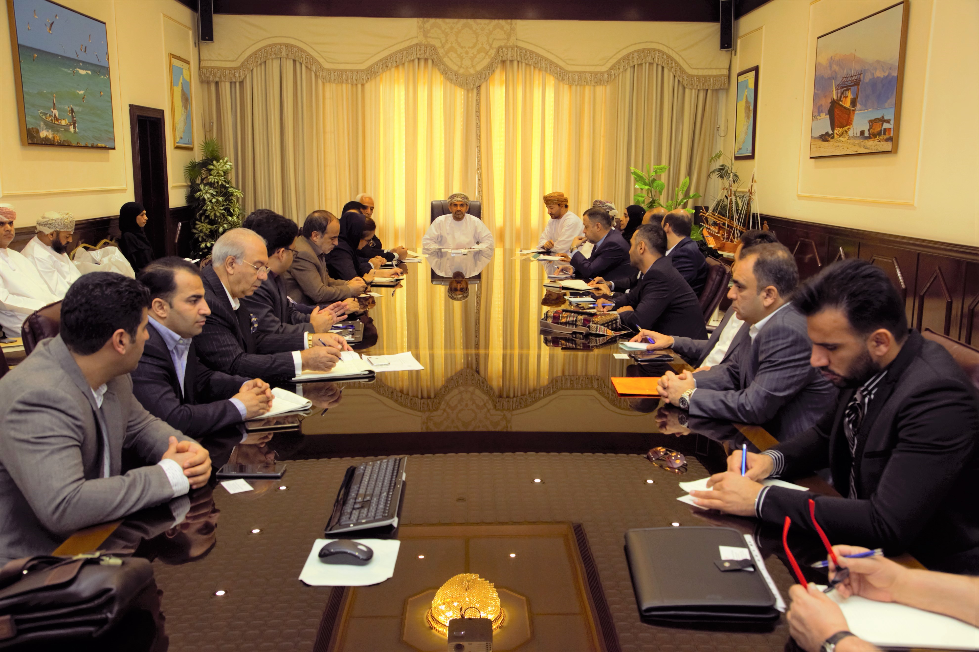 الزراعة-تعقد-جلسة-مباحثات-مع-الوفد-الإيراني-حول-فرص-الاستثمار-في-قطاع-الأسماك