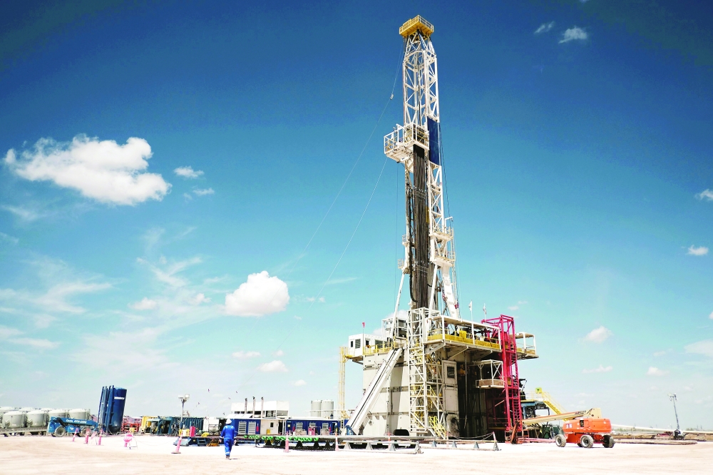 FILE PHOTO: Chevron oil exploration drilling site near Midland