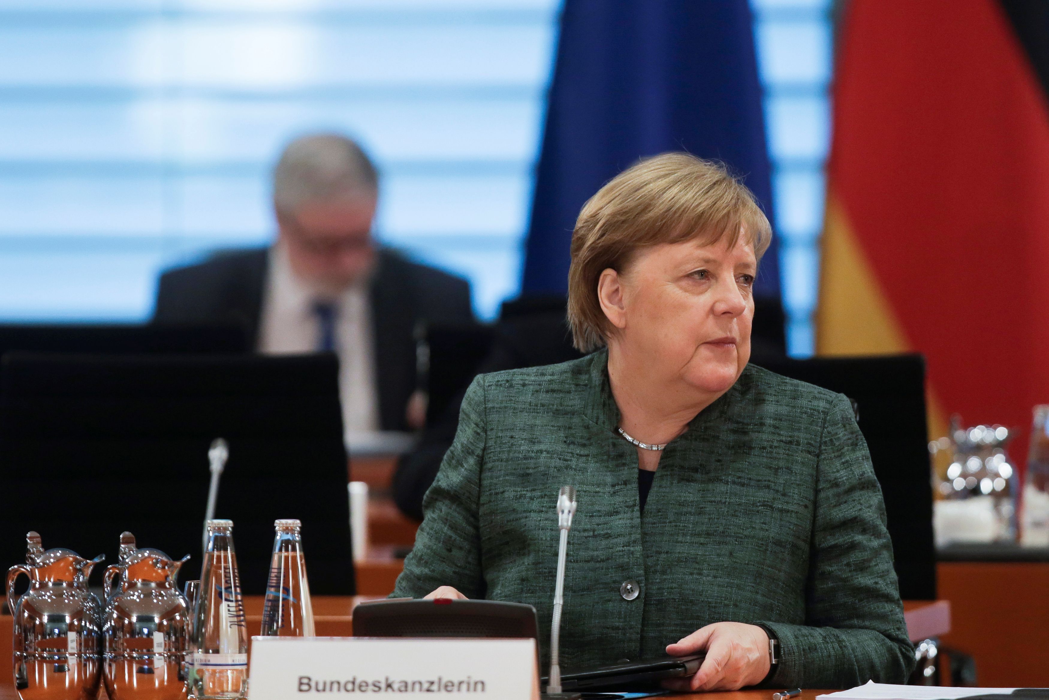 Germany's cabinet weekly meeting in Berlin