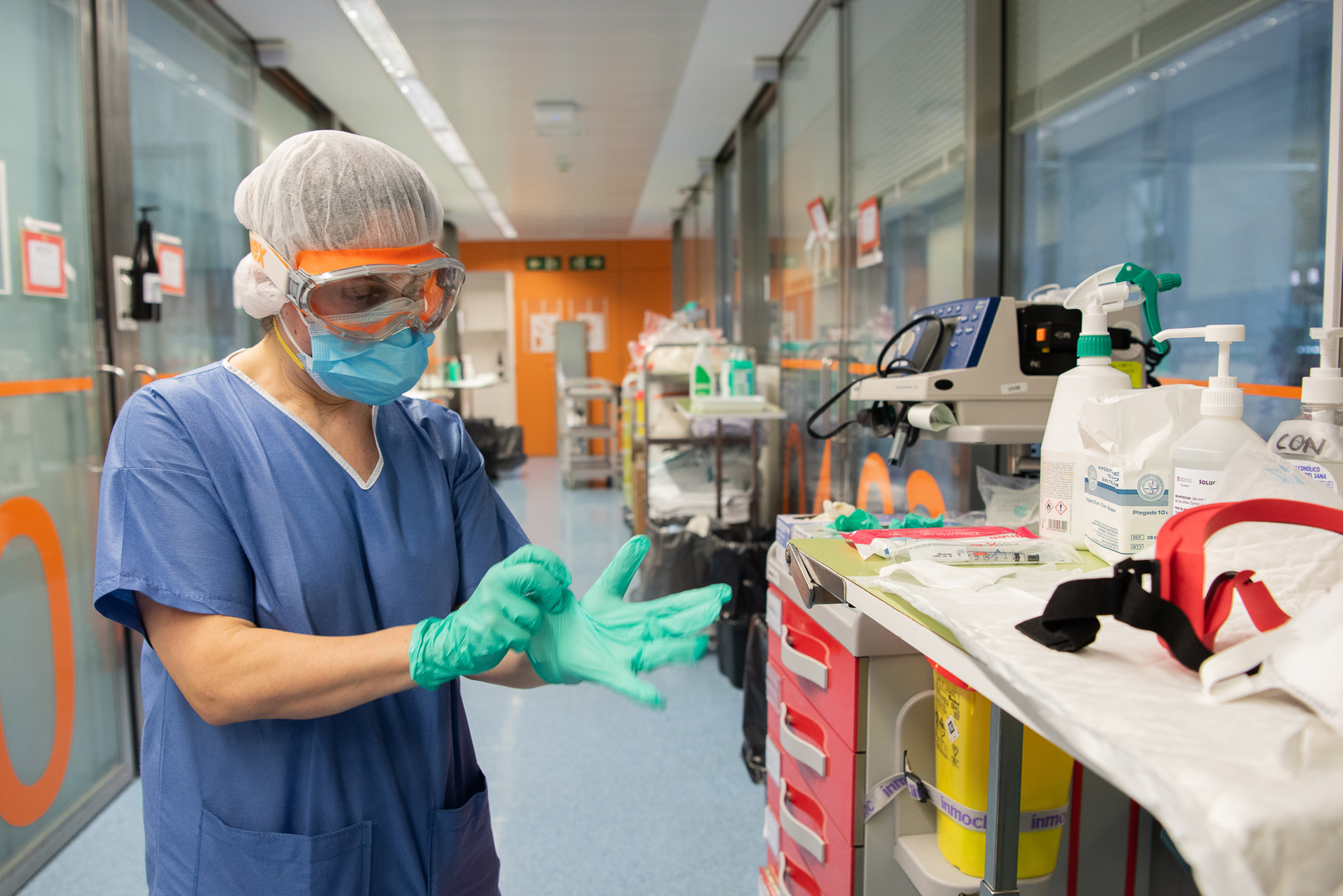 SPAIN-BARCELONA-COVID-19-HOSPITAL