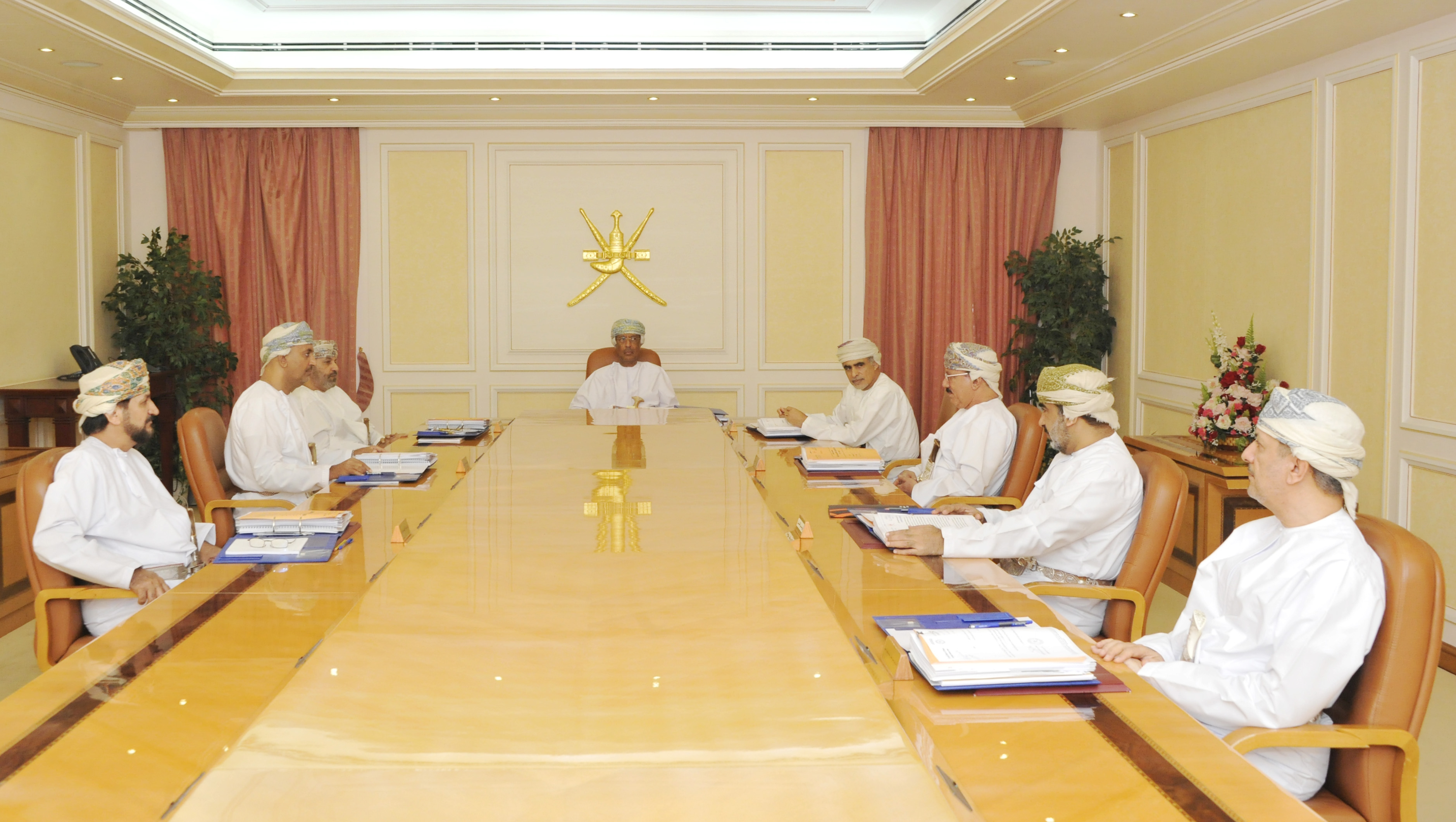 إجتماع-مجلس-الشؤون-المالية-وموارد-الطاقة-١٨-٦-٢٠٢٠-تصوير-العمانية