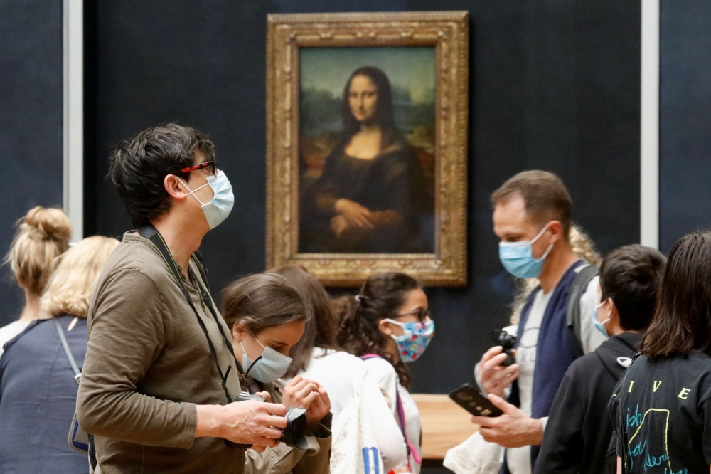 The Louvre museum reopens in Paris