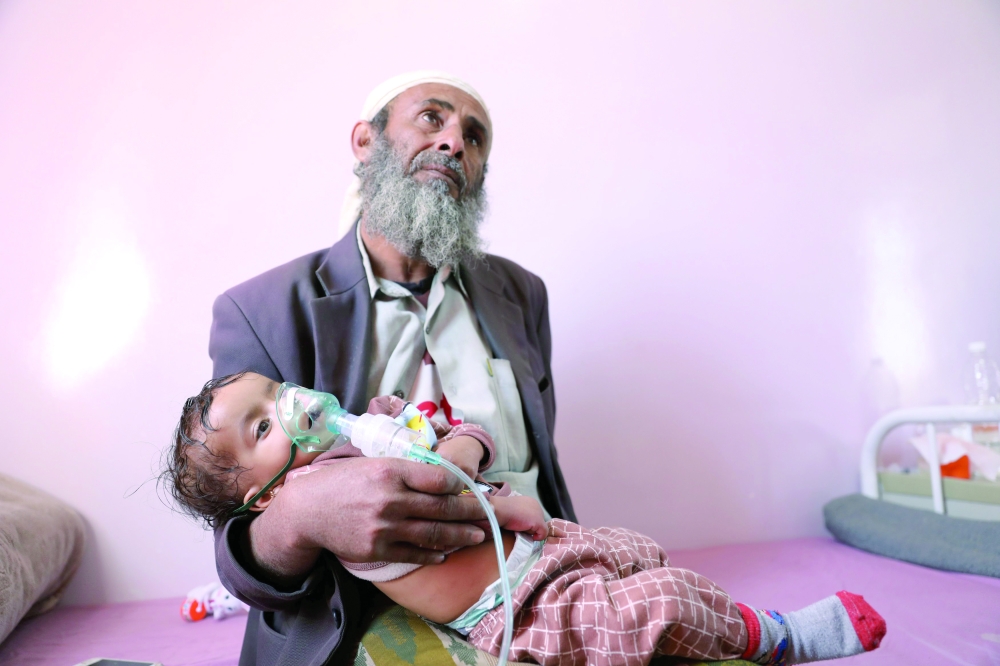 Child malnutrition at record highs in parts of Yemen -U.N. survey
