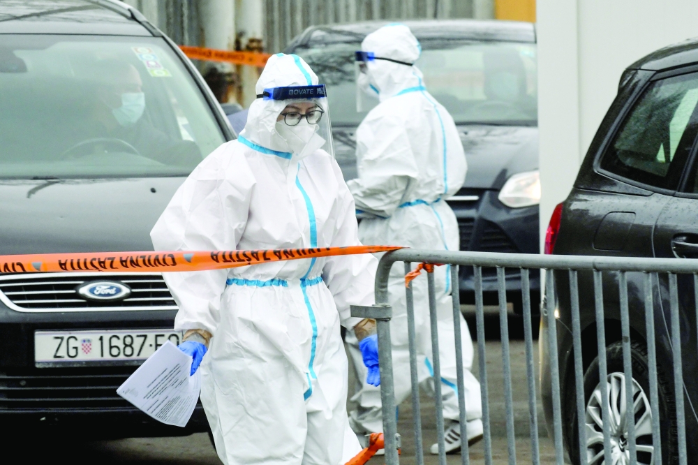 CROATIA-HEALTH-VIRUS-TEST