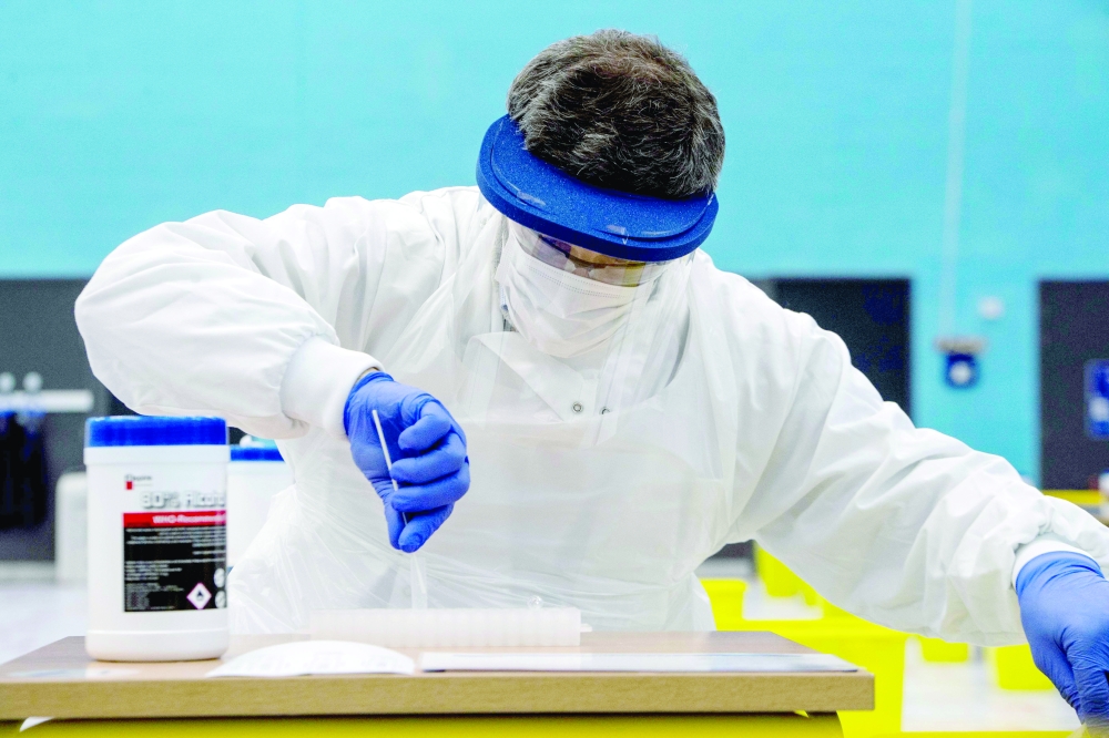 BRITAIN-SCOTLAND-HEALTH-VIRUS-UNIVERSITY-TESTING