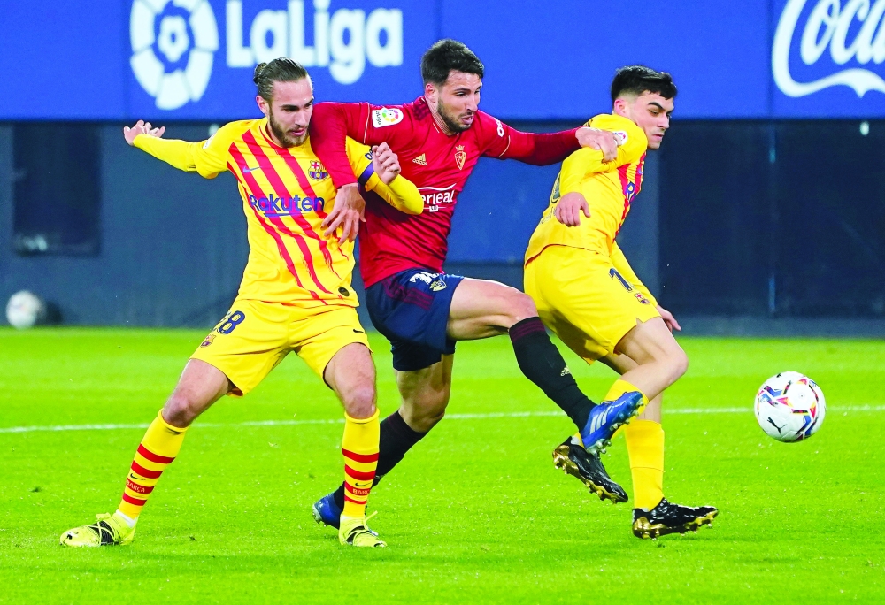 La Liga Santander - Osasuna v FC Barcelona