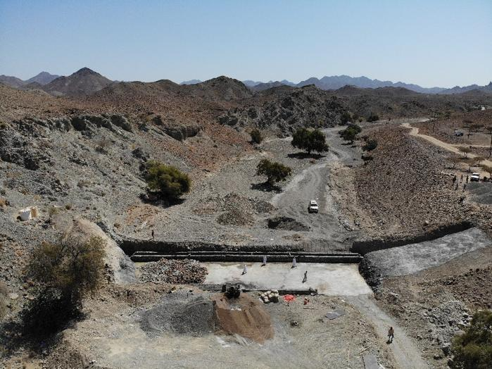 العمل-في-سد-وادي-العرشي-بينقل