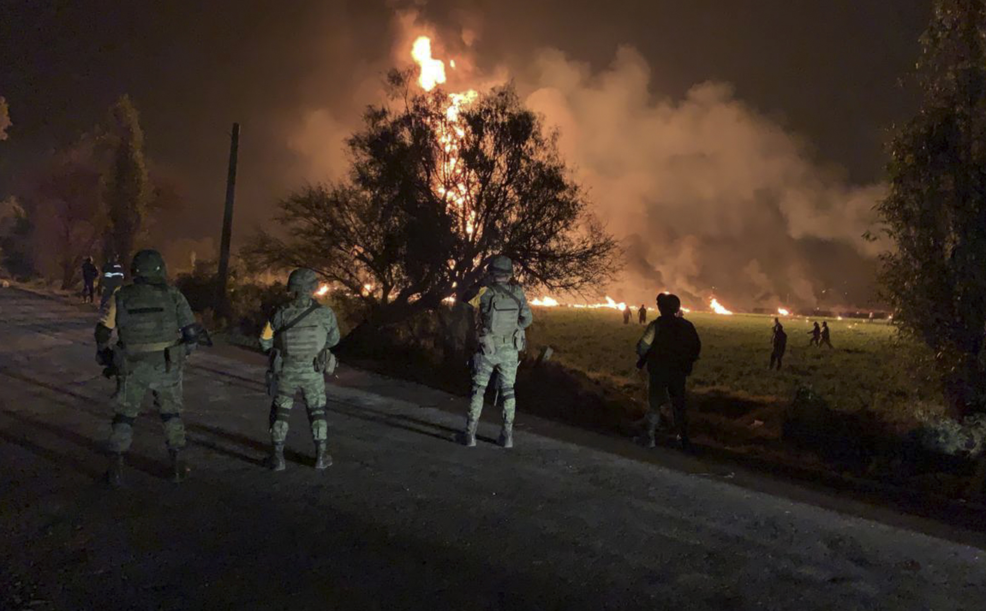 Mexico Pipeline Fire